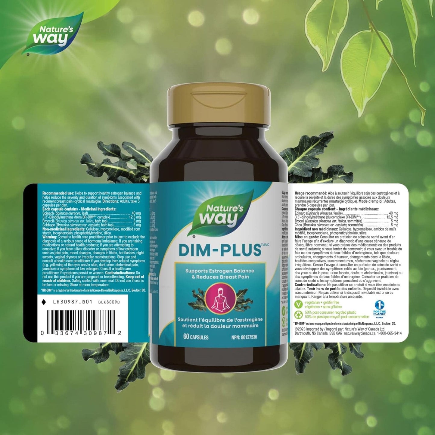 60 Capsules | Nature's Way DIM-PLUS