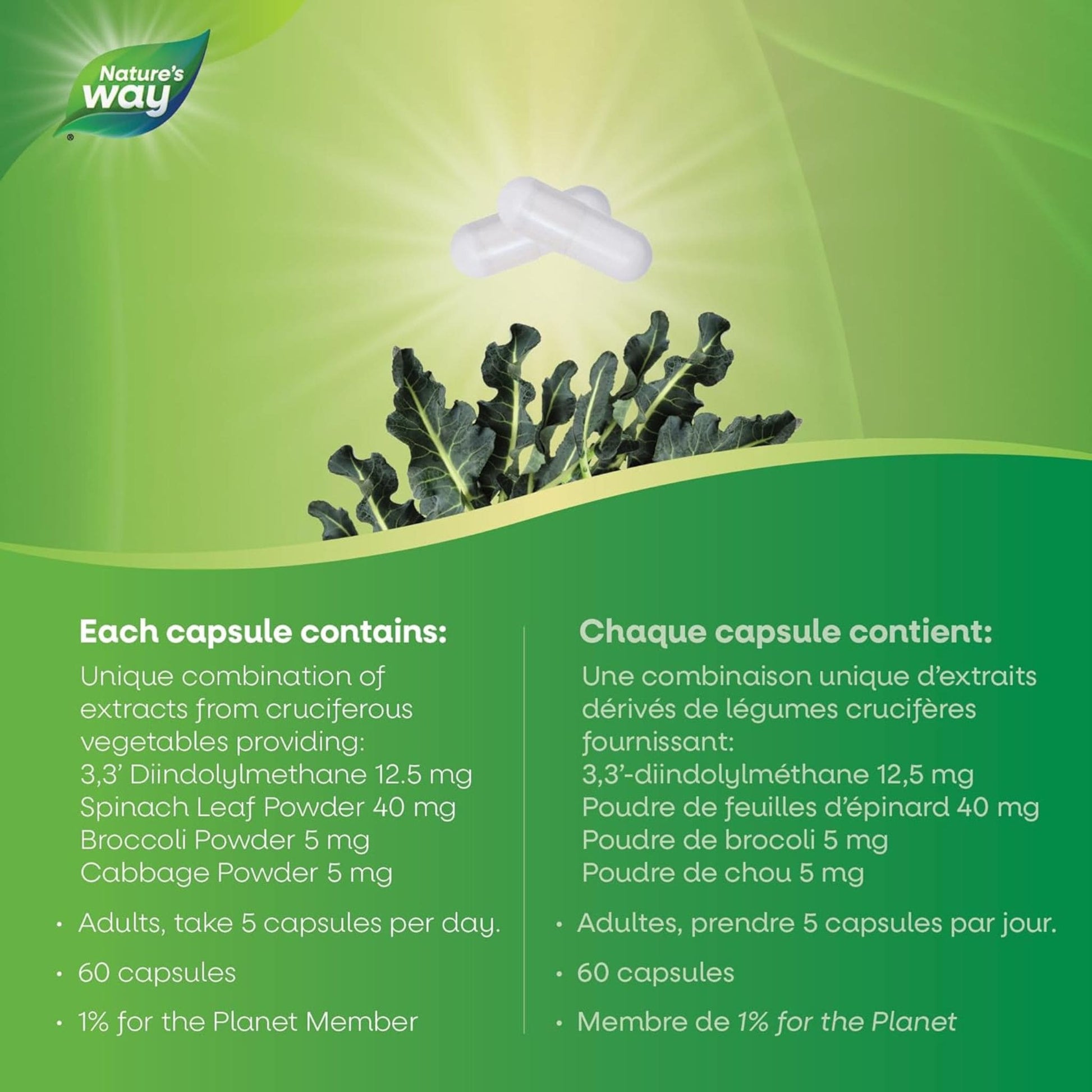 60 Capsules | Nature's Way DIM-PLUS