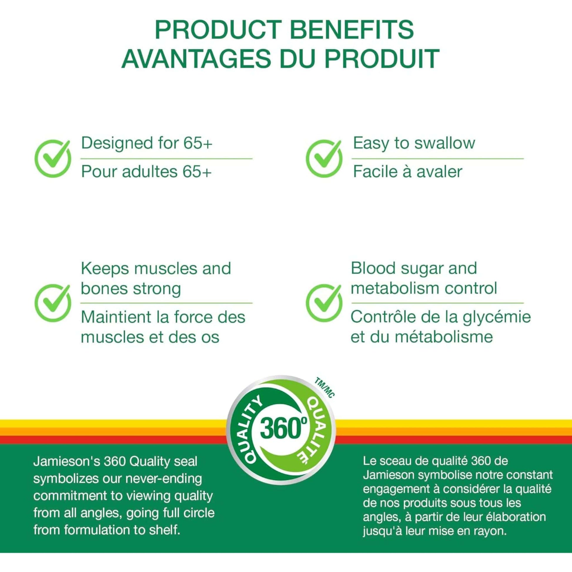 115 Mini-Caplets | Jamieson Platinum Multi 100% Complete Adults 65+