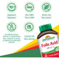 100 Tablets | Jamieson Folic Acid 1,000 mcg/1 mg
