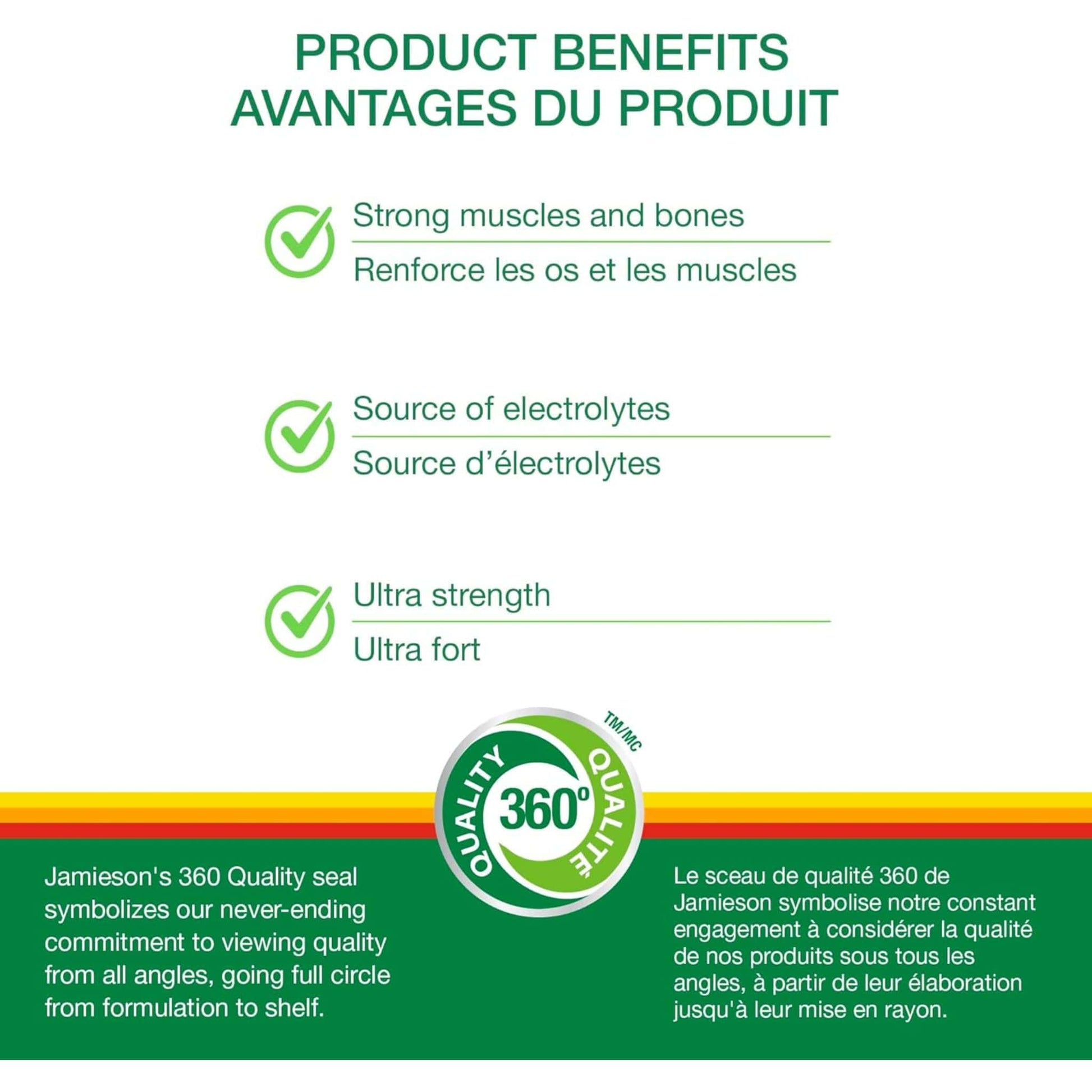 90 Caplets | Jamieson Magnesium 250 mg Ultra Strength