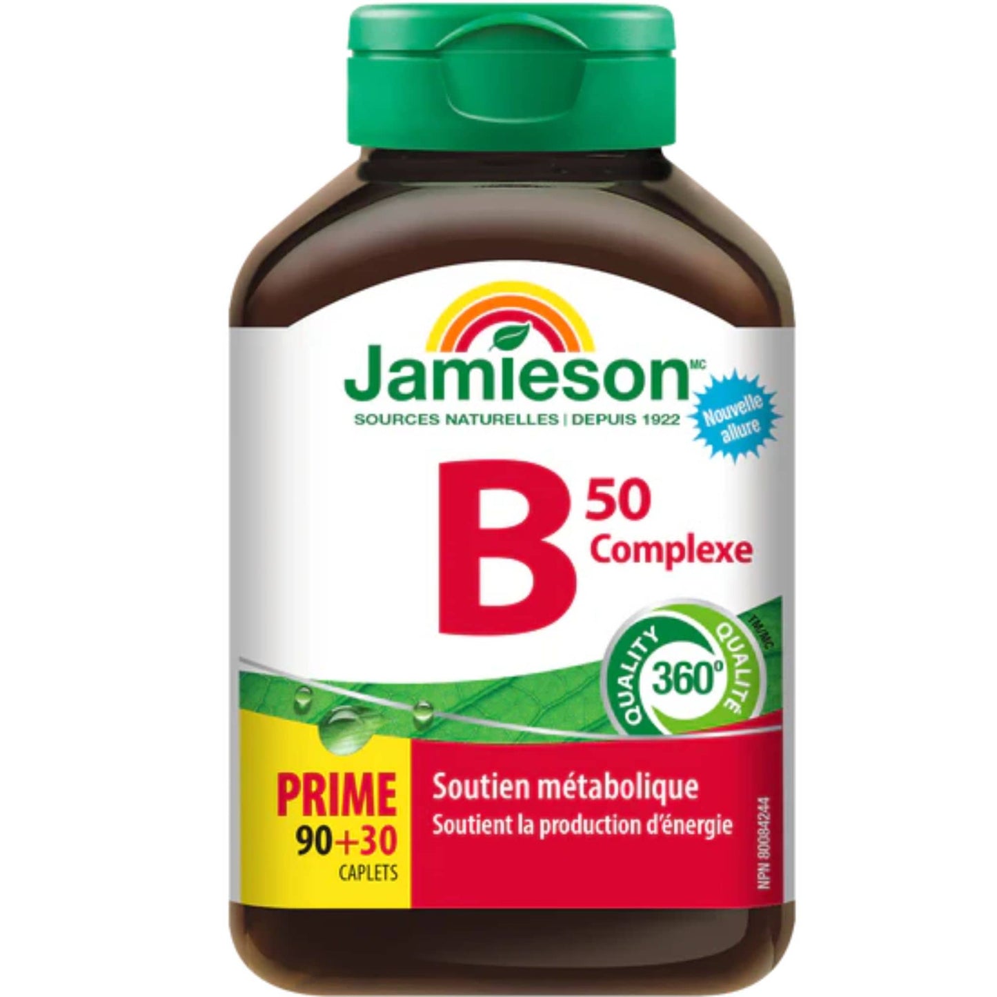 Bonus, 90+30 Caplets | Jamieson Vitamin B 50 Complex