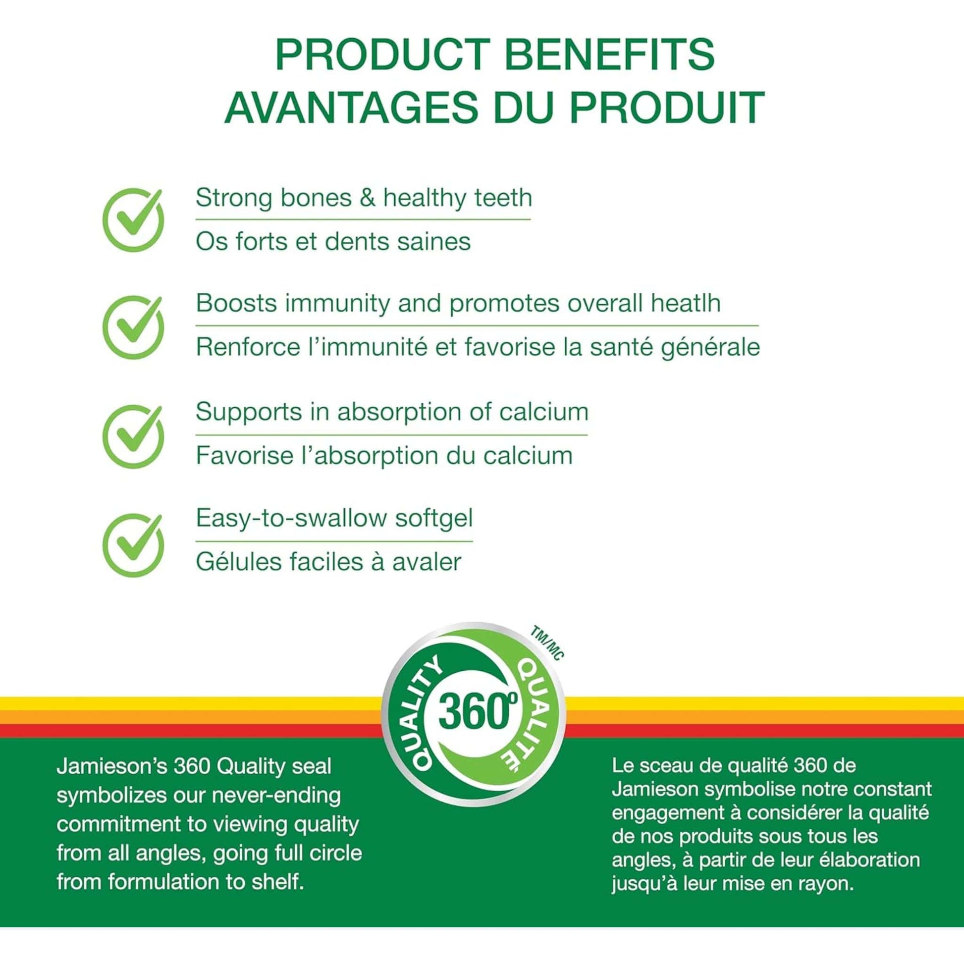 Bonus, 150+30 Softgels | Jamieson Vitamin D3 1,000 IU Premium Softgels