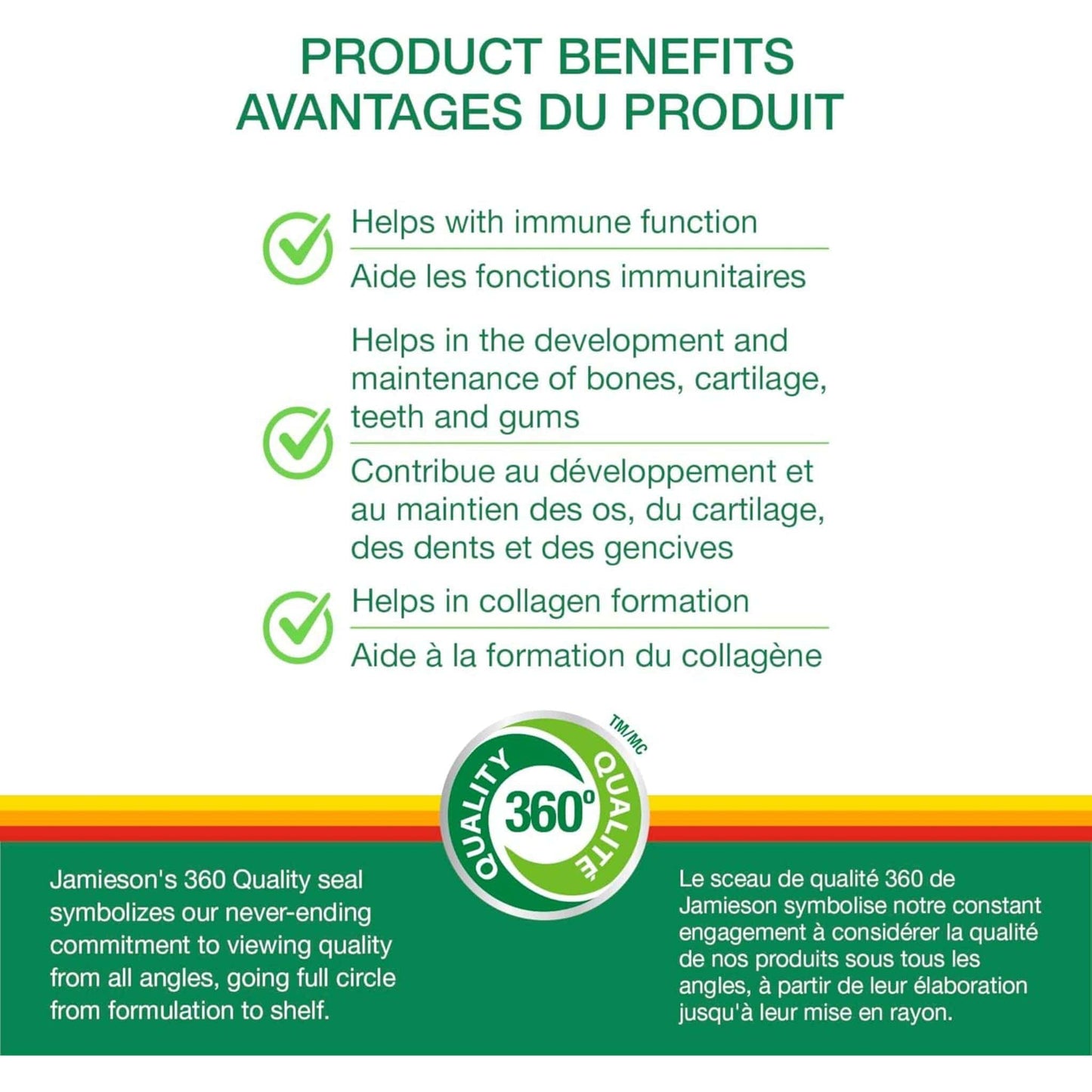 Tangy Orange, 60 Gummies | Jamieson Vitamin C Gummies 250 mg