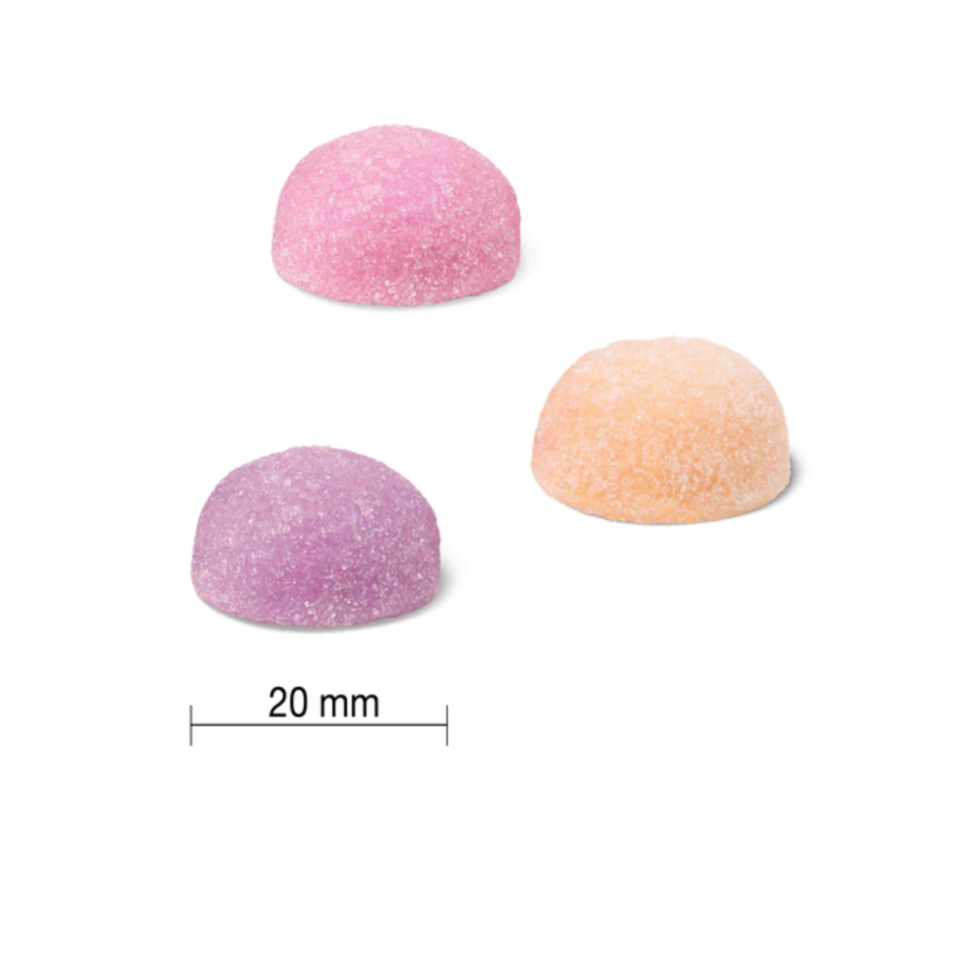 Cherry, Strawberry, Orange Flavours, 60 Gummies | Jamieson Gummies Calcium 250 mg + Vitamin D3 400 IU