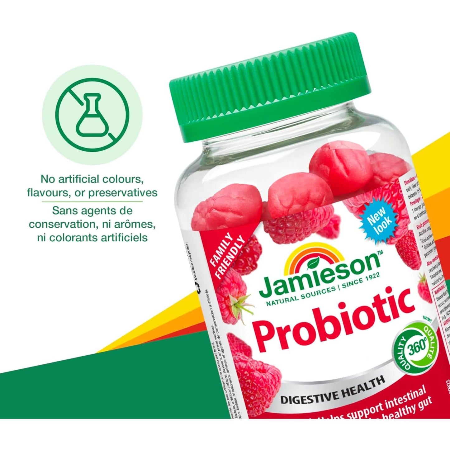 Berry Blast, 45 Gummies | Jamieson Probiotic Gummies
