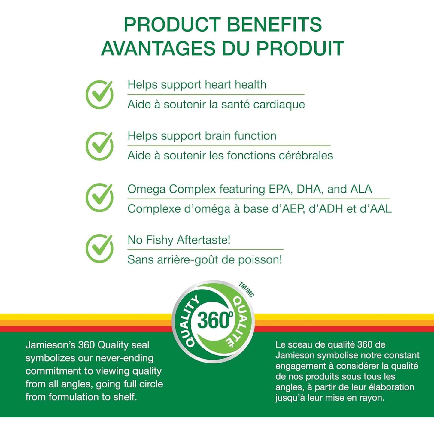 180 Softgels | Jamieson Omega 3-6-9 1,200 mg