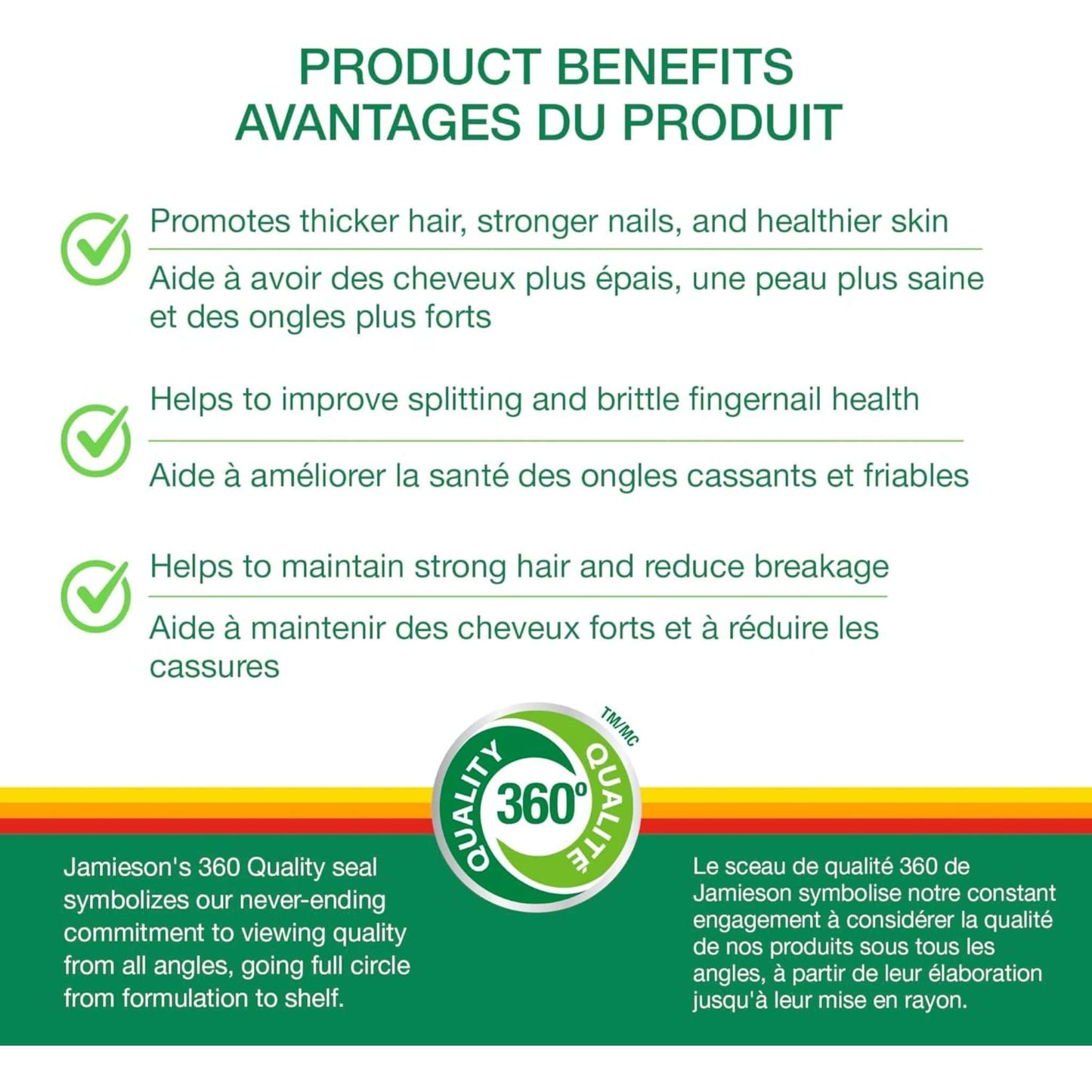 Mango Peach, Sweet Lemon & Fruit Punch Flavours, 100 Gummies | Jamieson High Potency Biotin Gummies