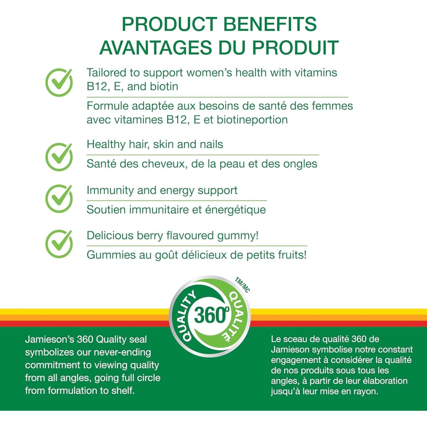 Mixed Berry, 130 Gummies | Jamieson Gummies Multi for Women