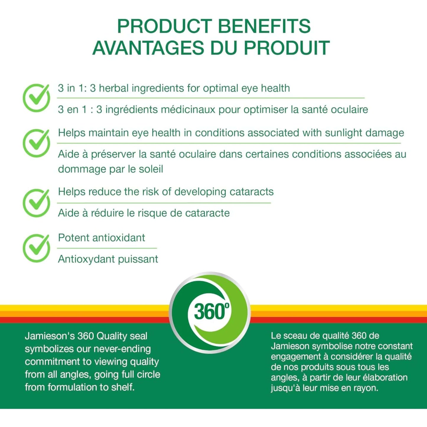 60 Softgels | Jamieson Lutein 40 mg Ultra Strength with Zeaxanthin and Bilberry