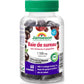 Elderberry Flavour, 60 Gummies | Jamieson  Elderberry Cold & Flu Gummy with Echinacea and Ginger