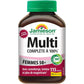 115 Caplets (New Formula) | Jamieson Multi 100% Complete Multivitamin for Women 50+