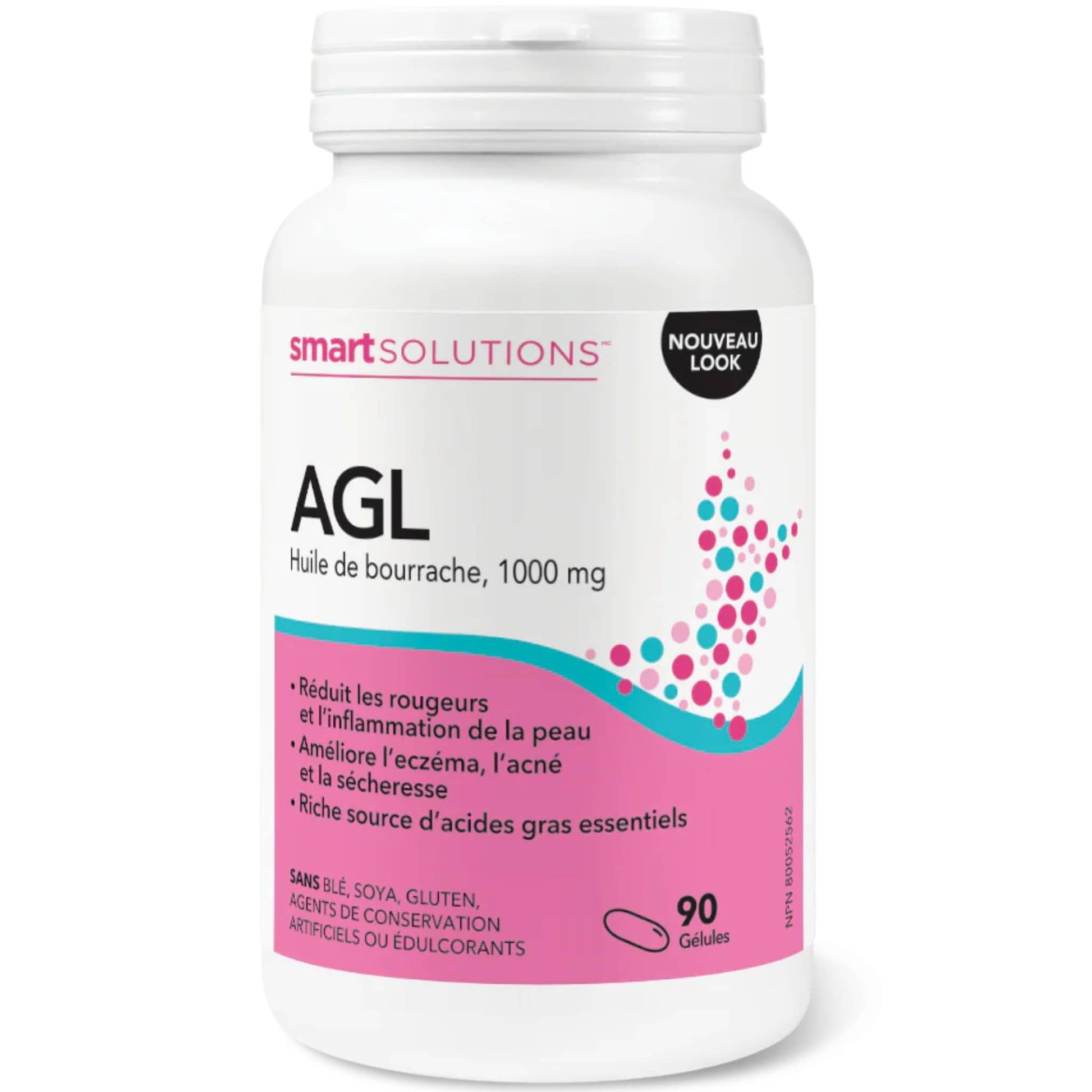 90 Softgels | Smart Solutions GLA Borage Oil 1000mg