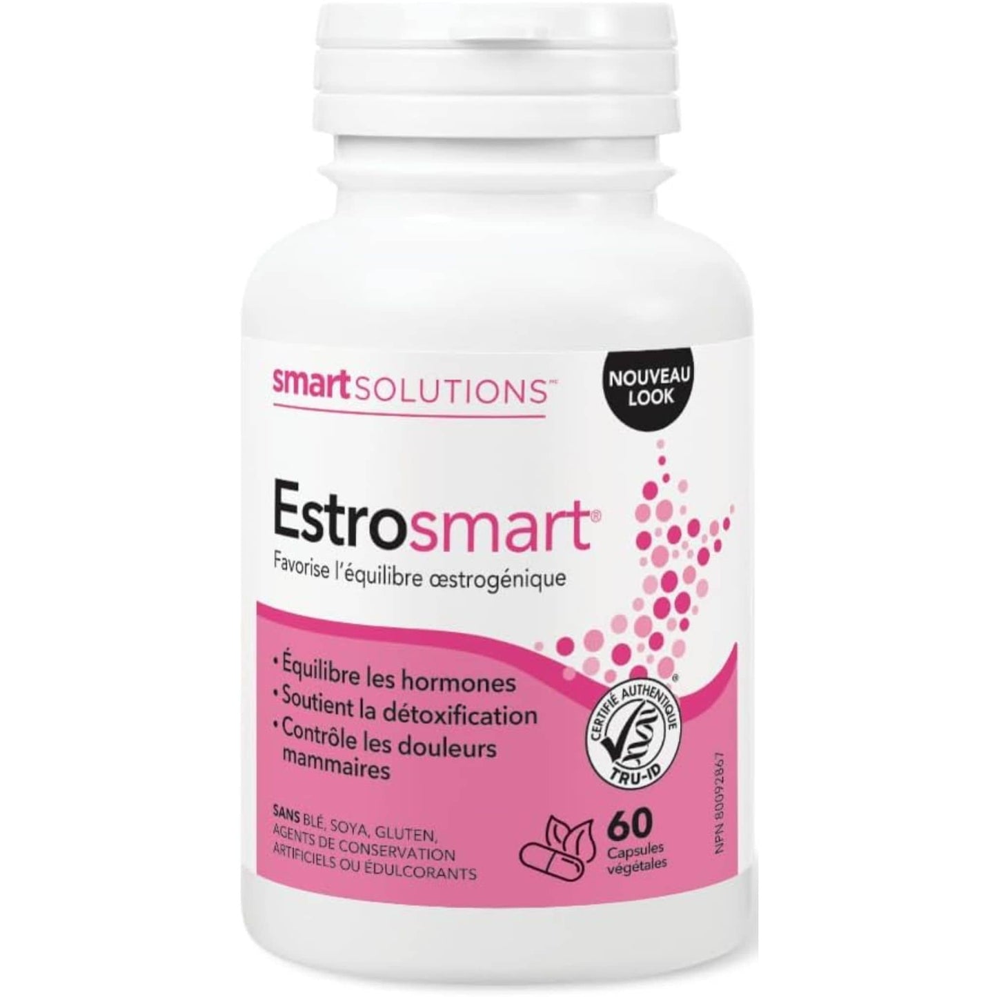 60 Vegetable Capsules | Smart Solutions Estrosmart