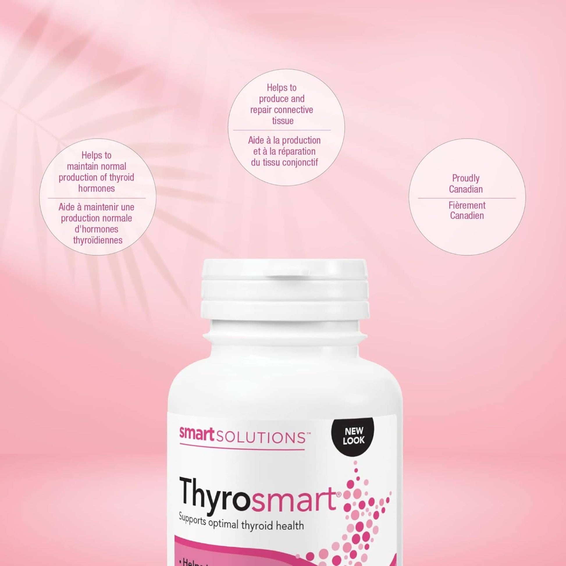 60 Vegetarian Capsules | Smart Solutions Thyrosmart, Supports normal thyroid hormone production