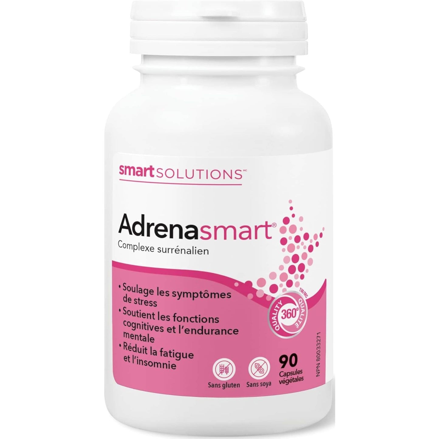 90 Vegetarian Capsules | Smart Solutions Adrenasmart, Helps bring your body back into balance (Formerly Lorna Vanderhaeghe)