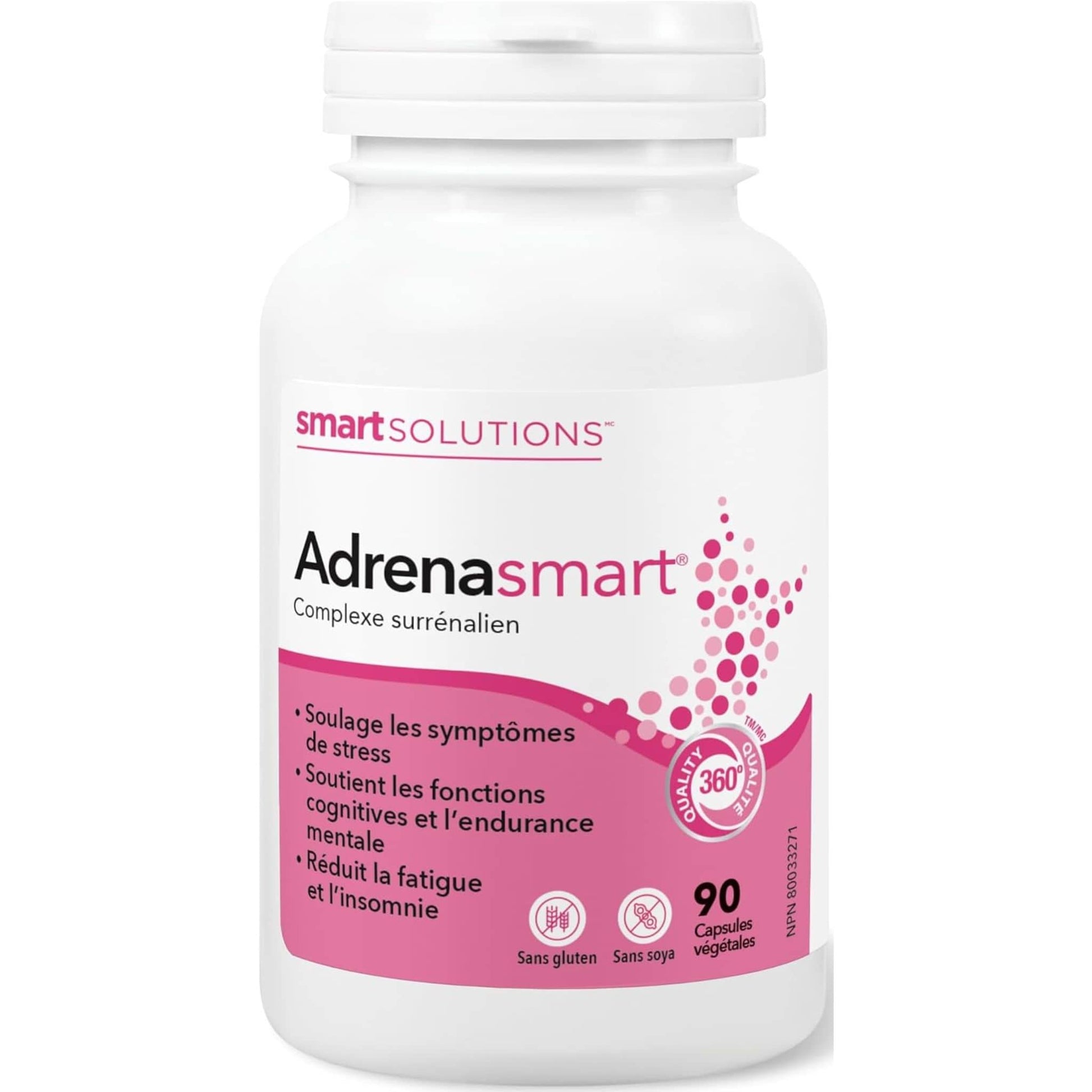 90 Vegetarian Capsules | Smart Solutions Adrenasmart, Helps bring your body back into balance (Formerly Lorna Vanderhaeghe)