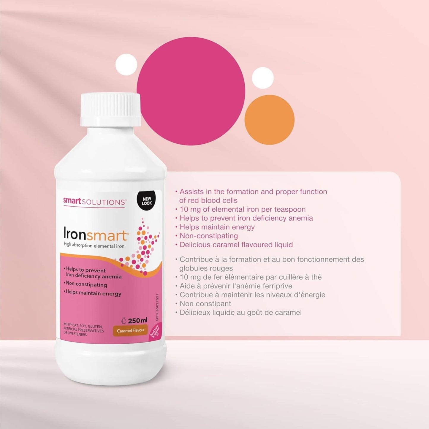 Caramel Flavour, 250ml | Smart Solutions Ironsmart Liquid