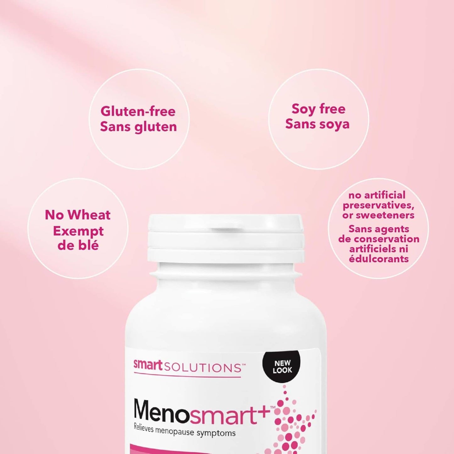 120 Vegetable Capsules | Smart Solutions Menosmart Plus (Formerly Lorna Vanderhaeghe)