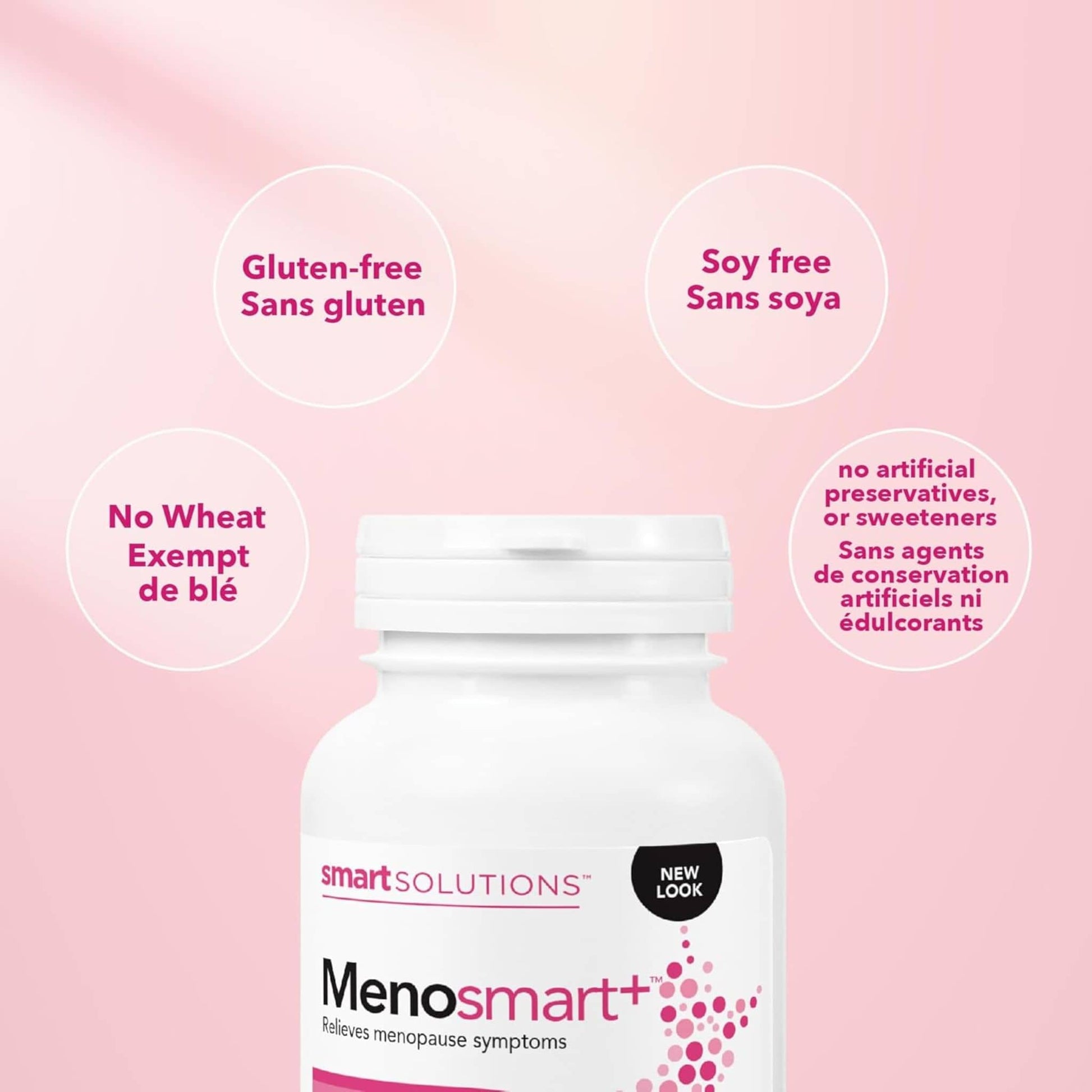 120 Vegetable Capsules | Smart Solutions Menosmart Plus (Formerly Lorna Vanderhaeghe)