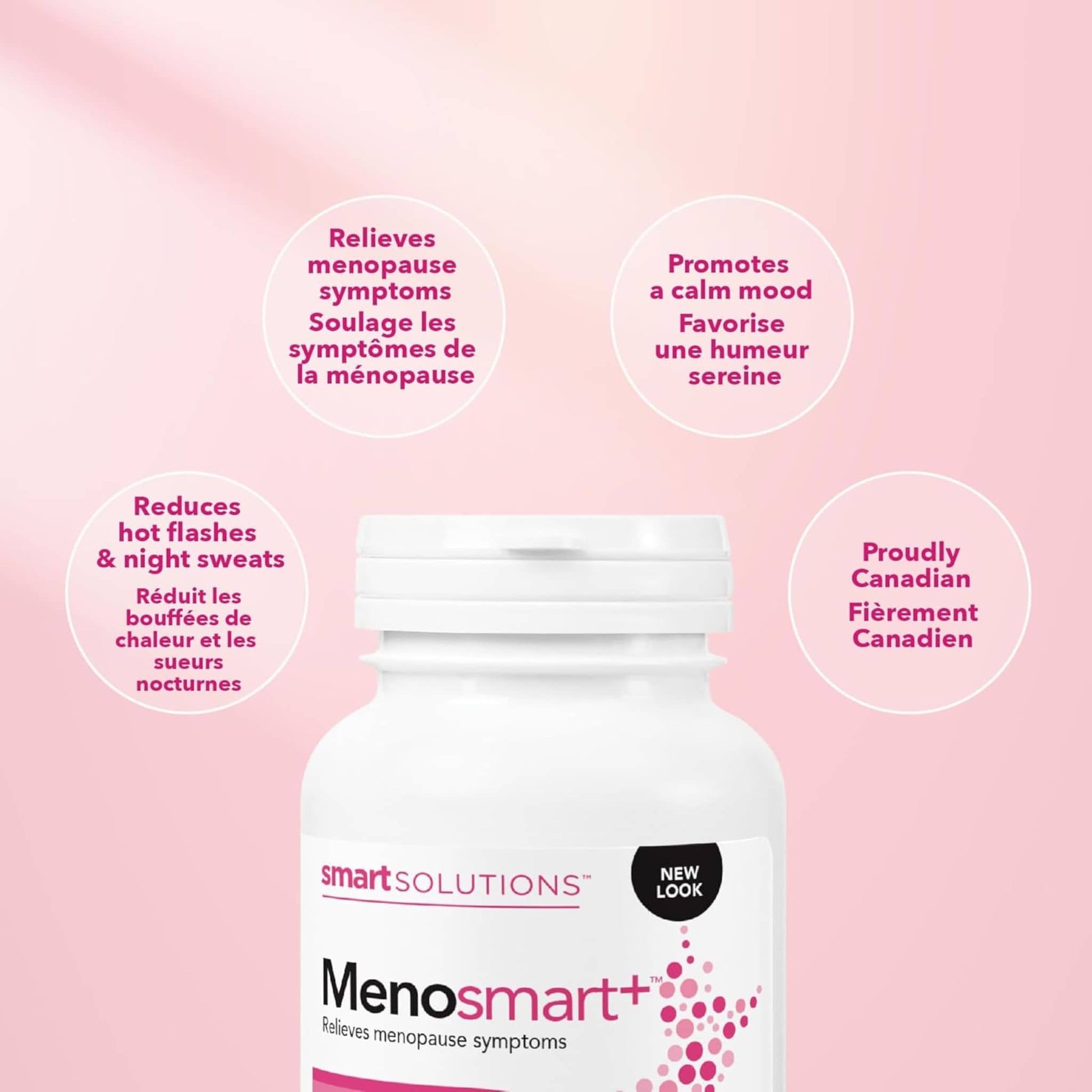 120 Vegetable Capsules | Smart Solutions Menosmart Plus (Formerly Lorna Vanderhaeghe)