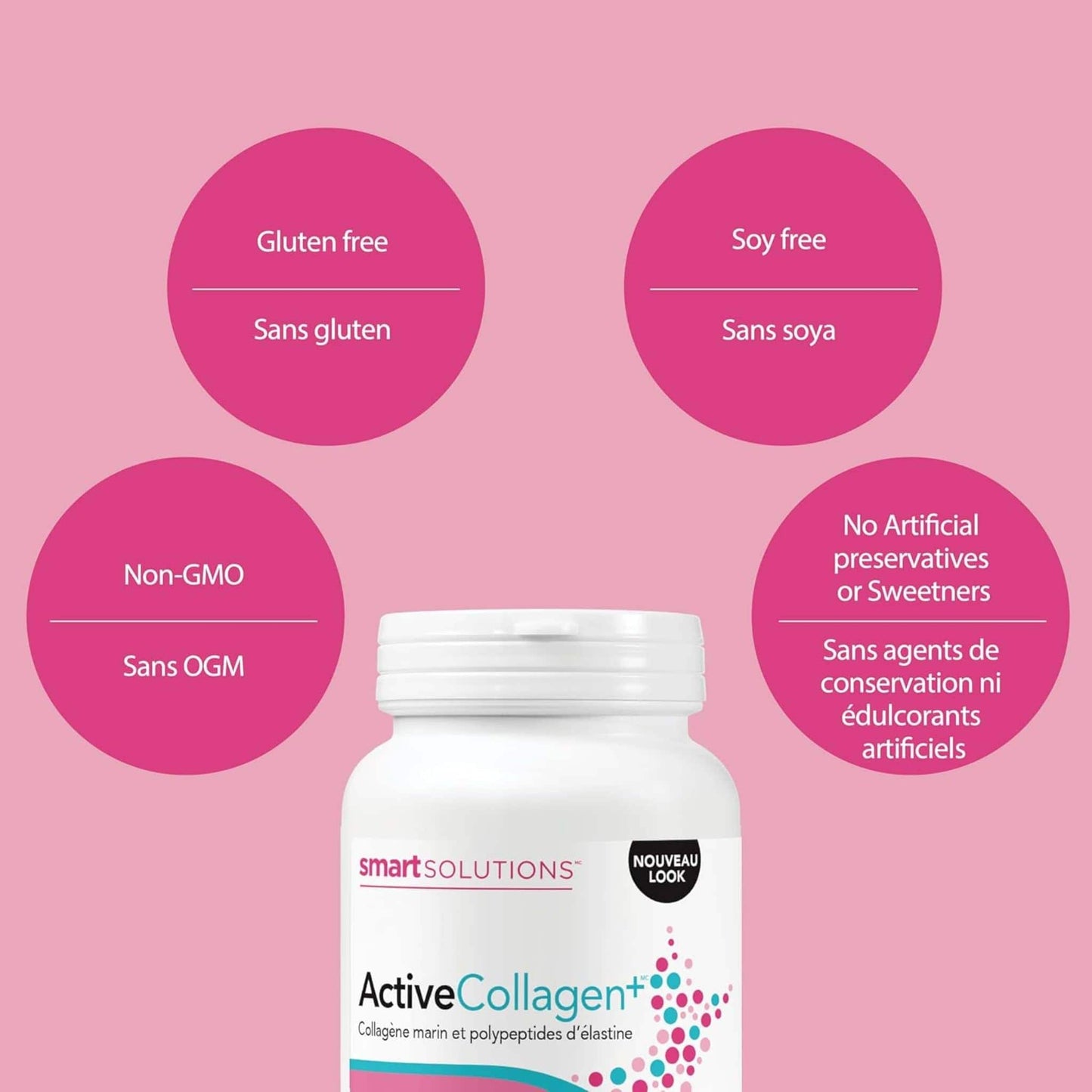 120 Vegetarian Capsules | Smart Solutions Active Collagen Plus