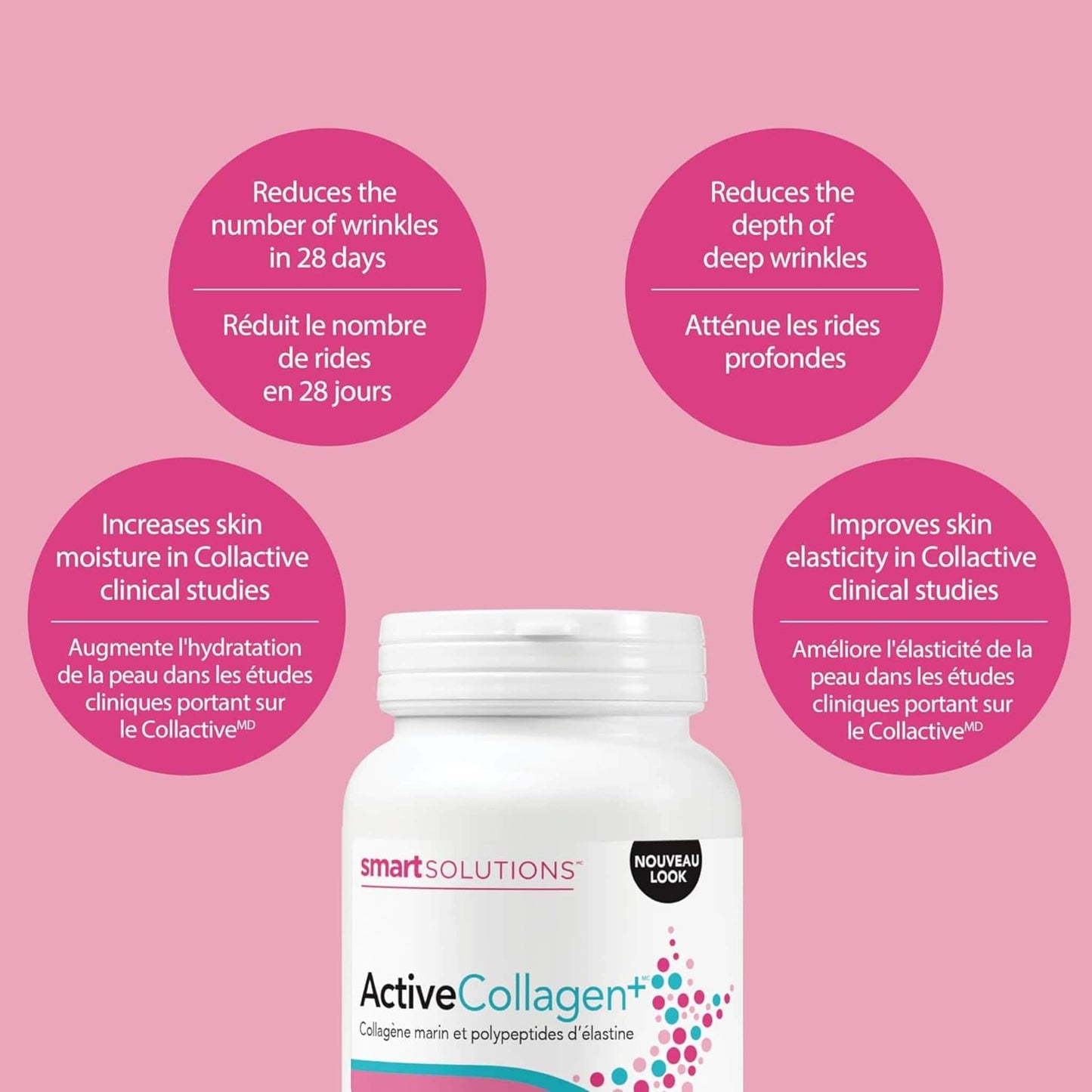 120 Vegetarian Capsules | Smart Solutions Active Collagen Plus