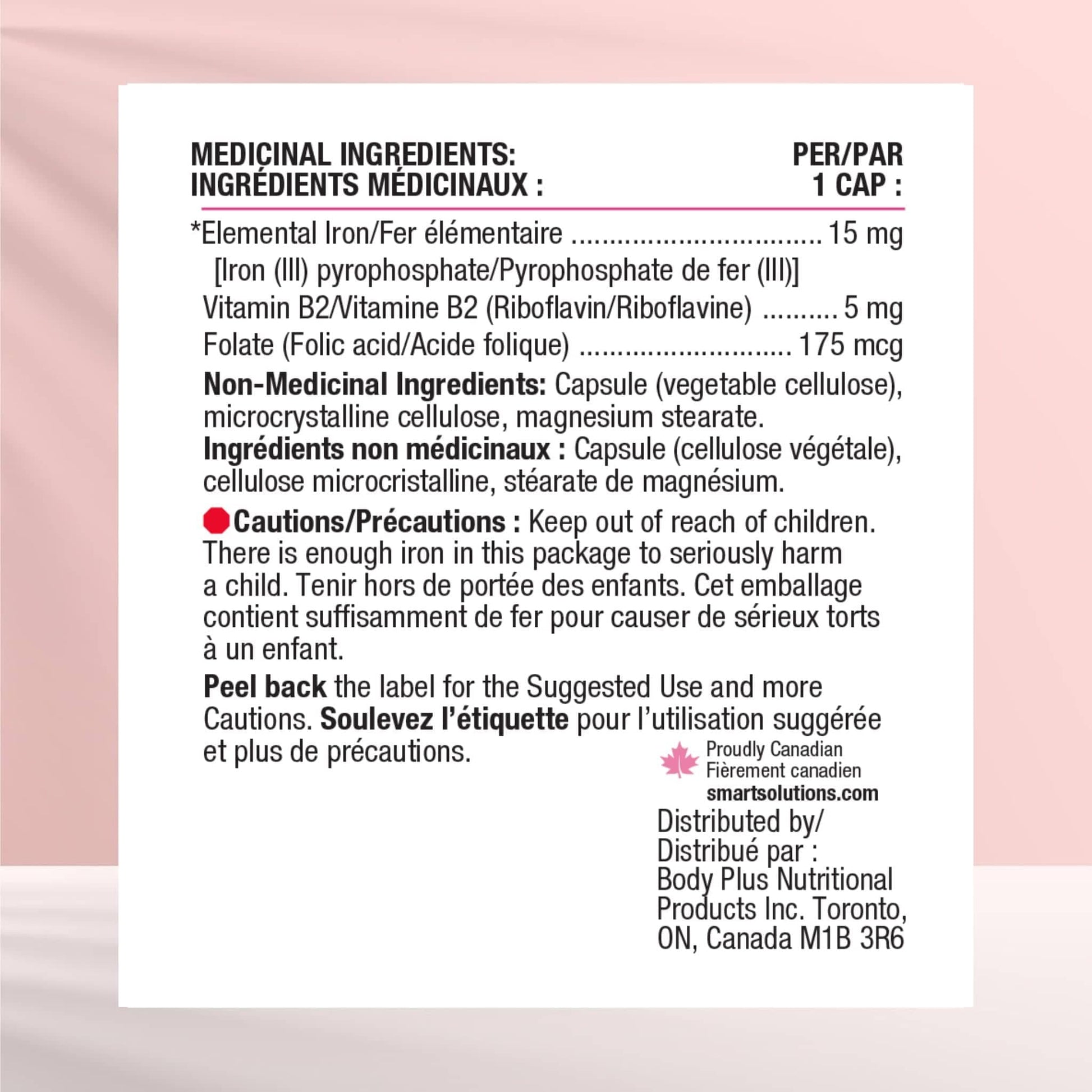 90 Vegetarian Capsules | Smart Solutions Ironsmart