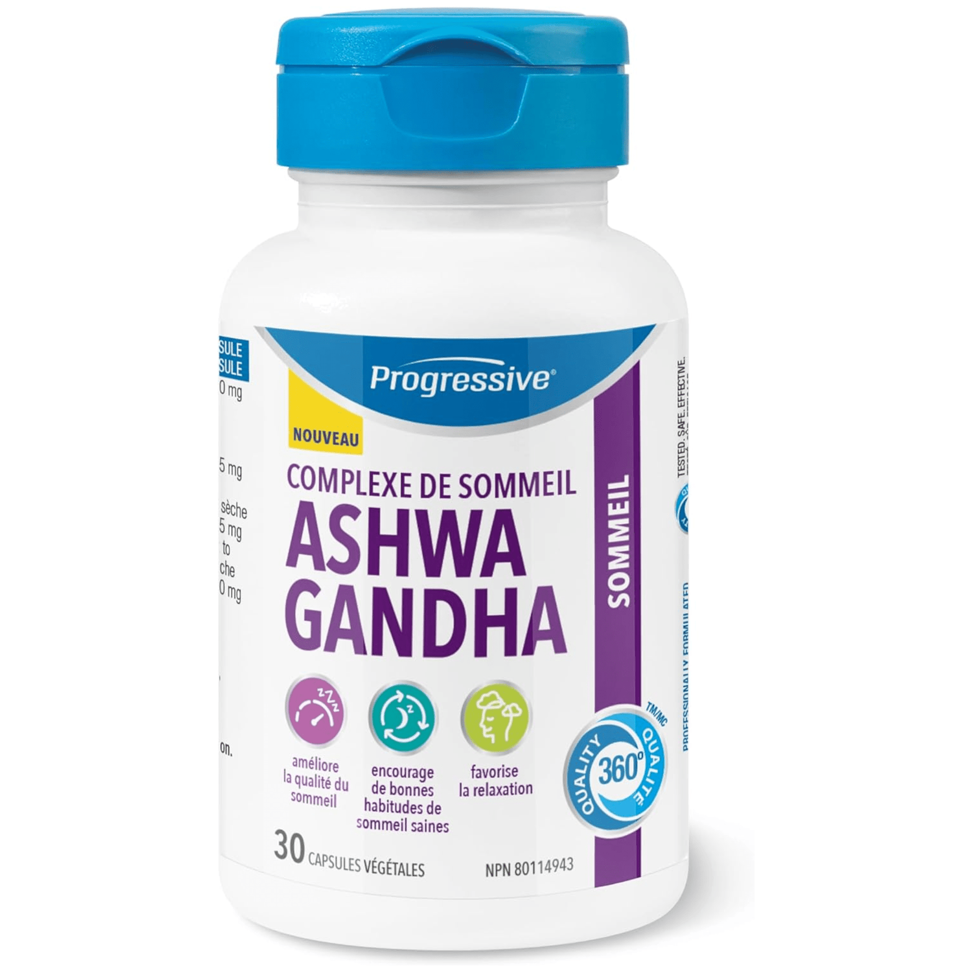 30 Vegetable Capsules | Progressive Ashwagandha Sleep Complex