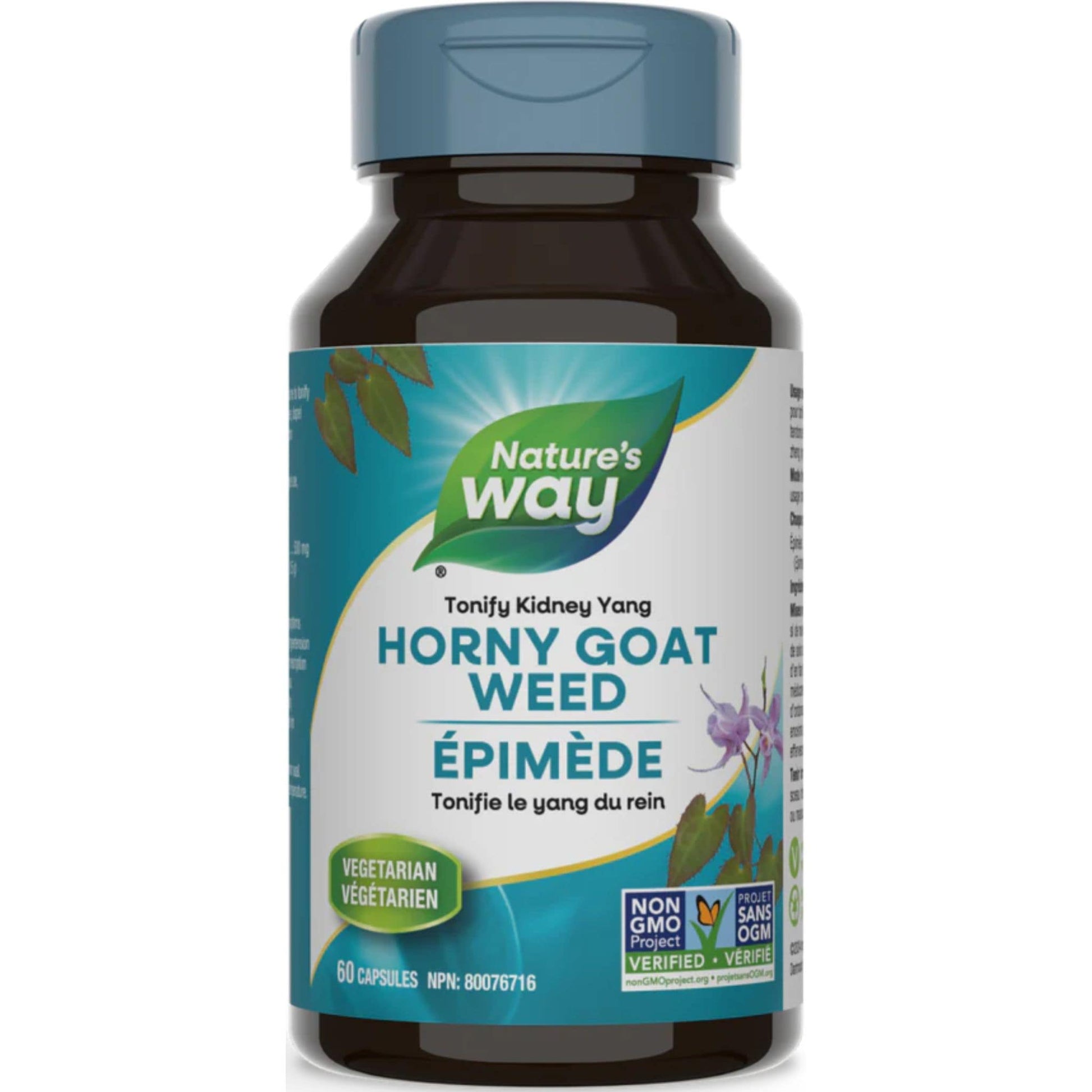 60 Vegetarian Capsules | Nature's Way Horny Goat Weed