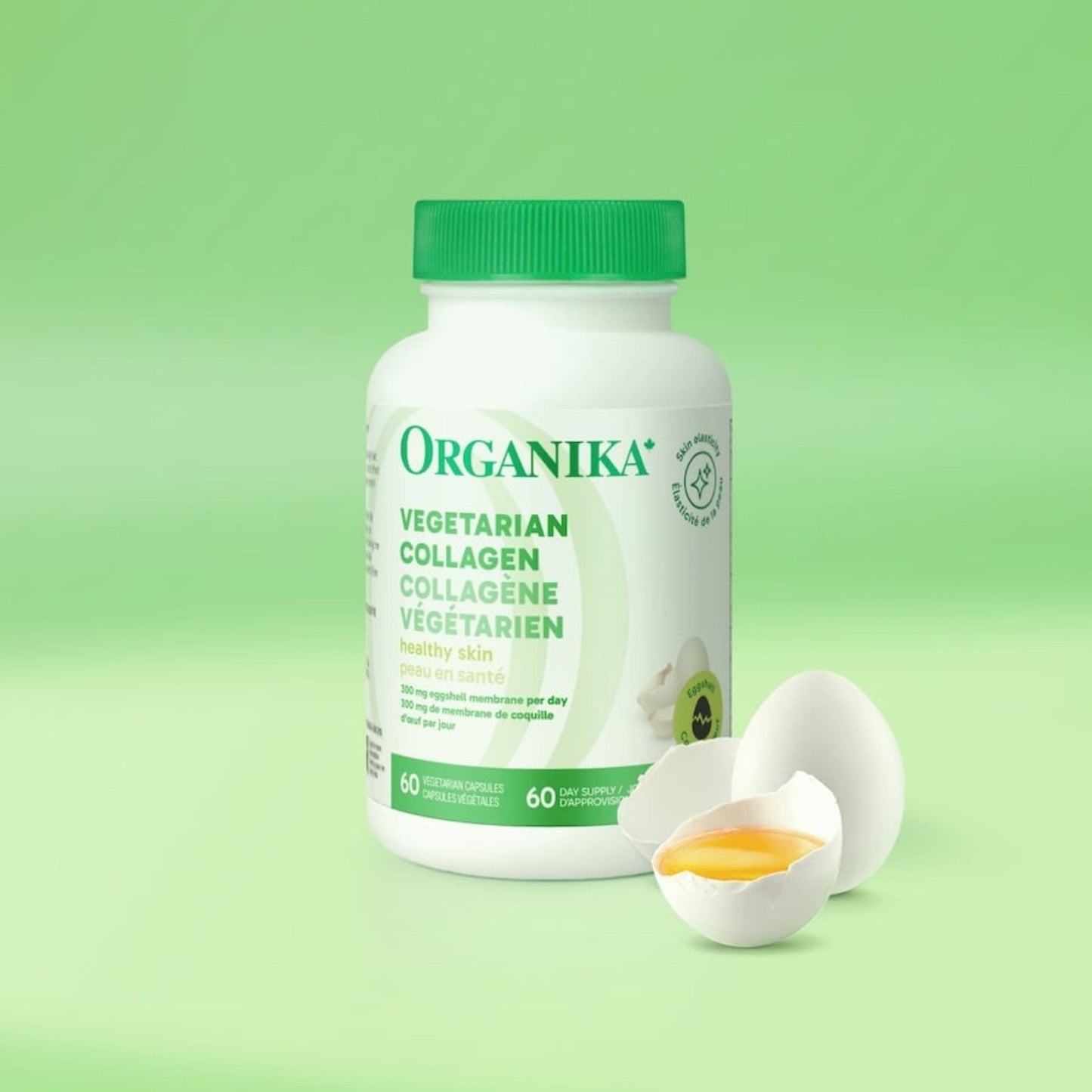 60 Vegetarian Capsules | Organika Vegetarian Collagen