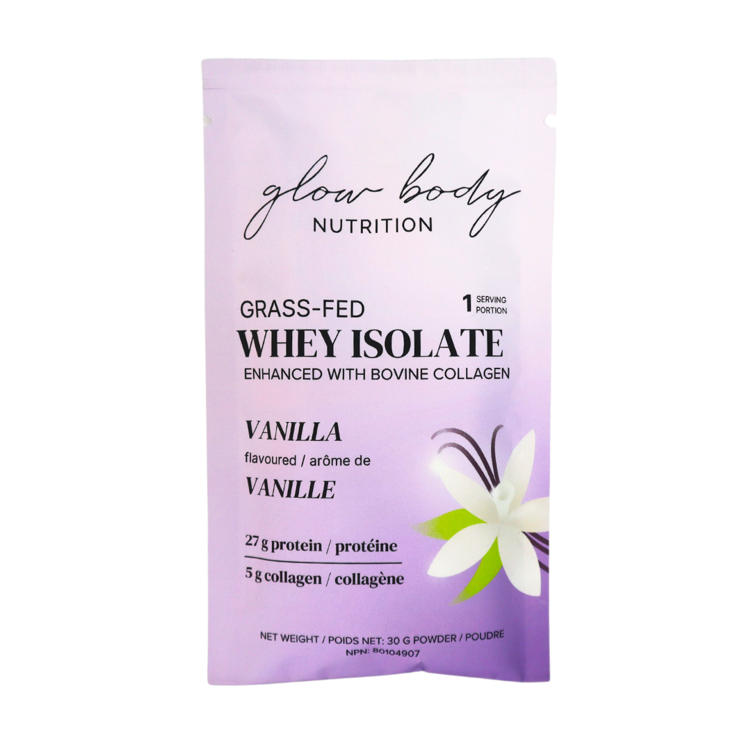 Glow Protein Single-Serve Sachets, Vanilla