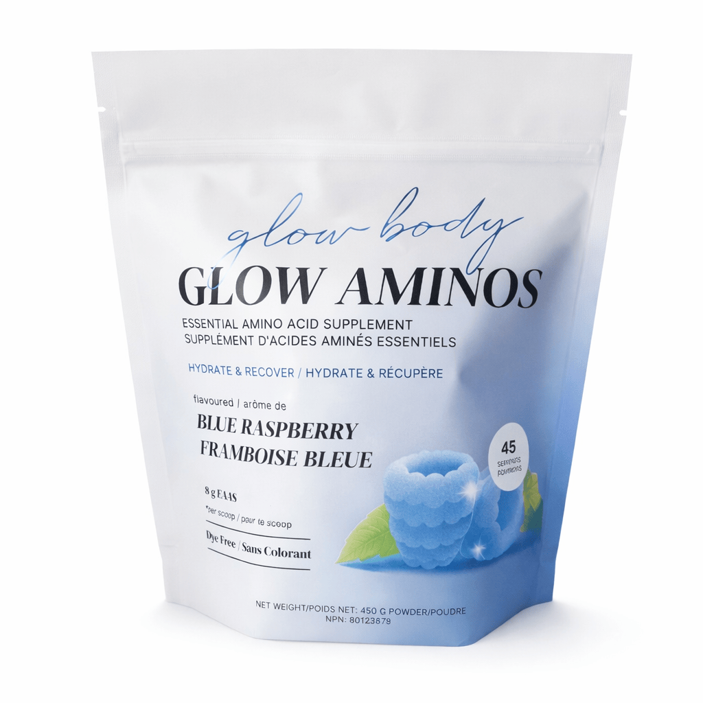 Glow Body Glow Aminos Blue Raspberry 450g