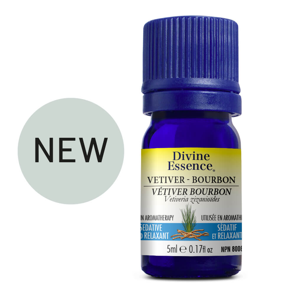 Divine Essence Vetiver Bourbon Essential Oil 5ml