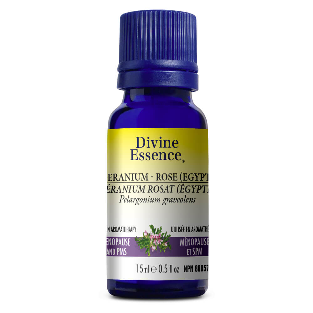 Divine Essence Rose Geranium (Egypt) Essential Oil 15ml