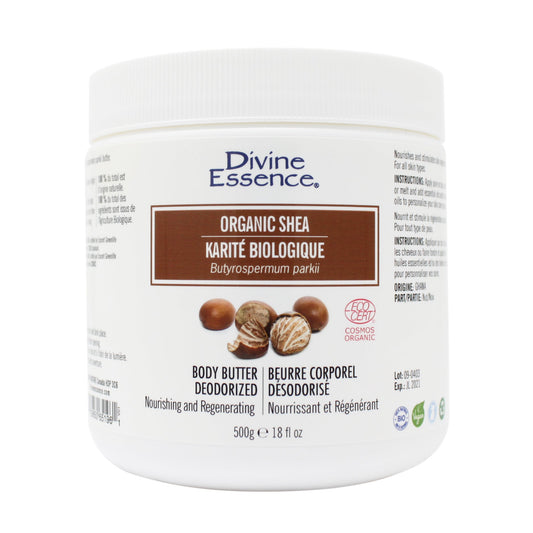 Divine Essence Deodorized Shea Butter 500g