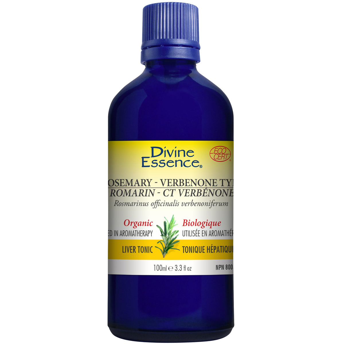 Divine Essence Rosemary Verbenone Essential Oil 100ml