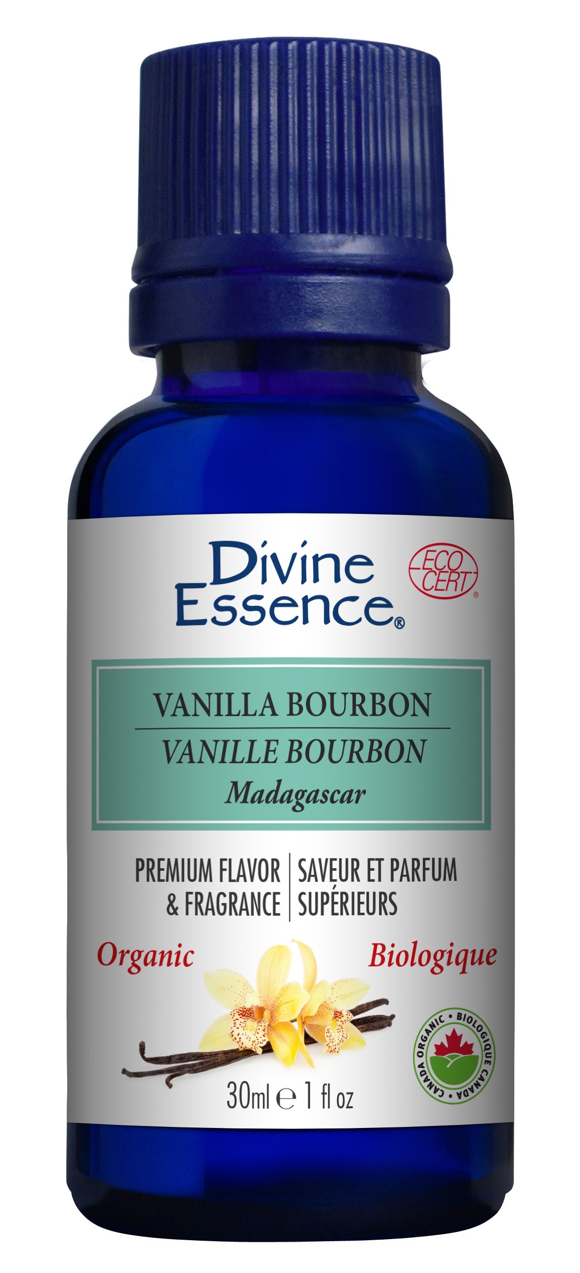 Divine Essence Vanilla Bourbon Aromatic Extract 30ml