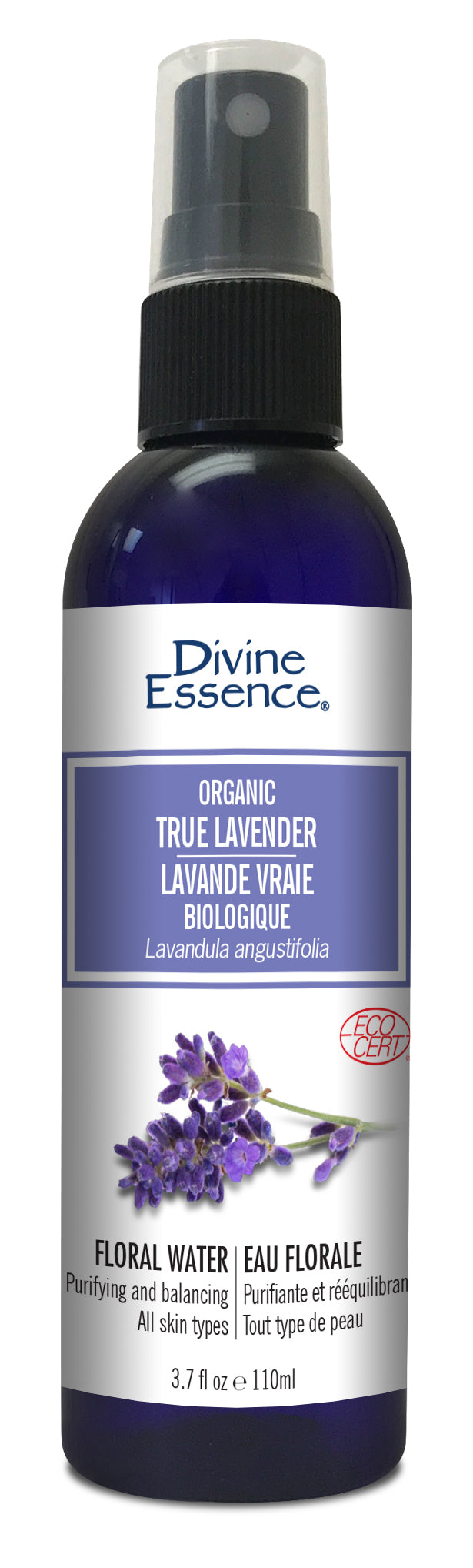 Divine Essence True Lavender Floral Water 110ml