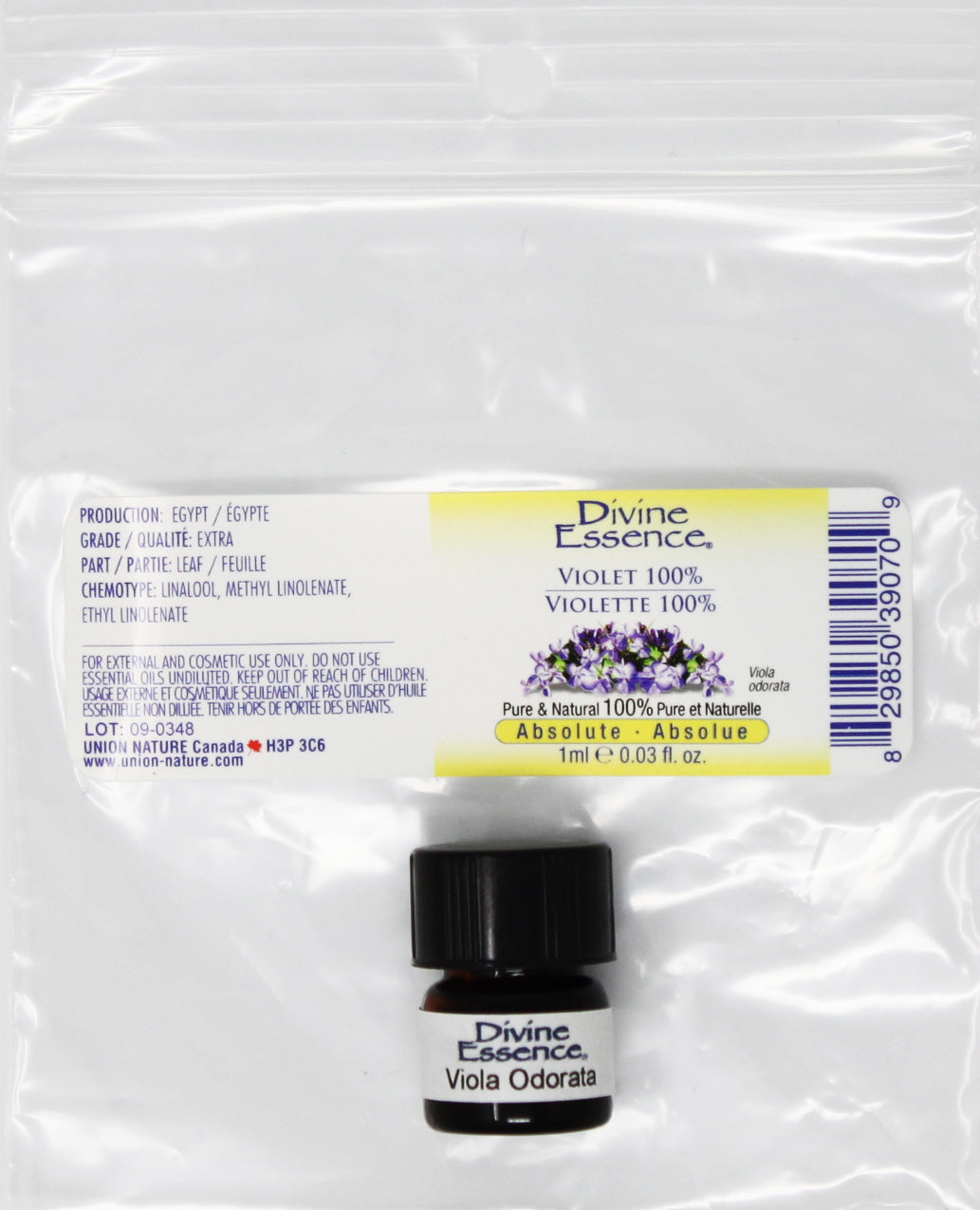 Divine Essence Violet Leaf Absolute 1ml