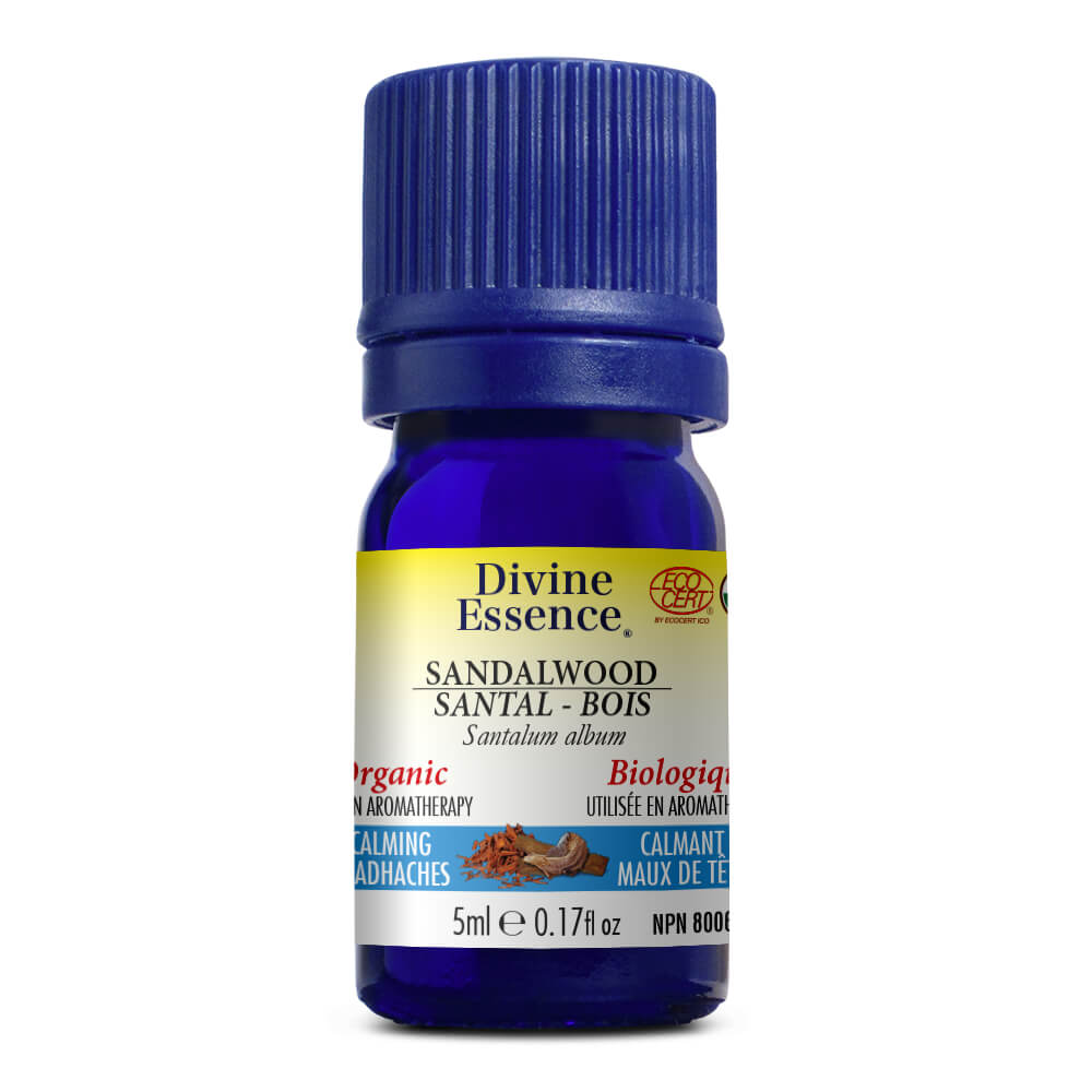 Divine Essence Sandalwood (Santalum Album) Essential Oil 5ml