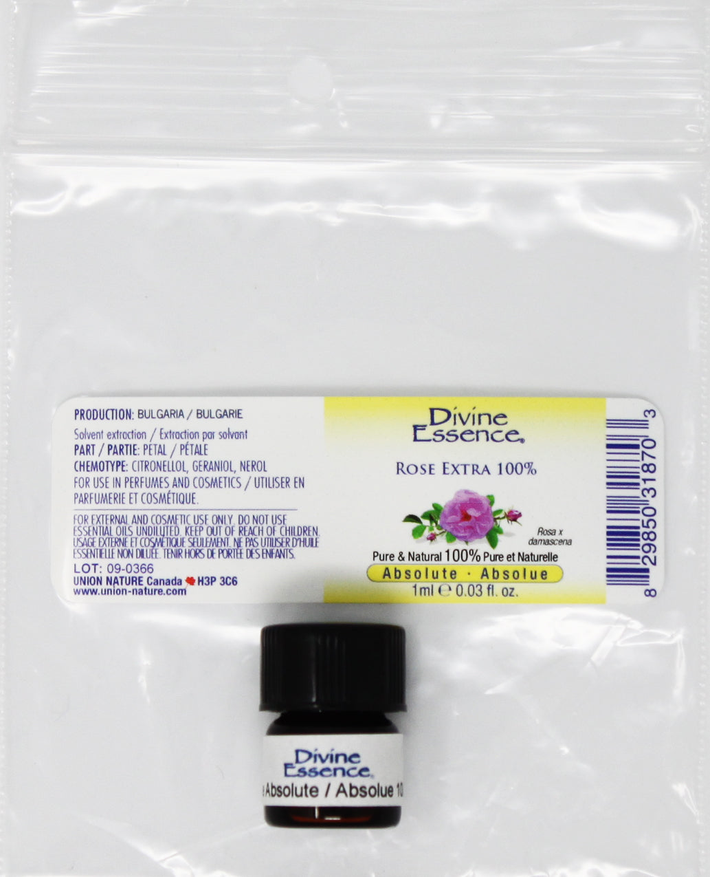 Divine Essence Rose Absolute 1ml