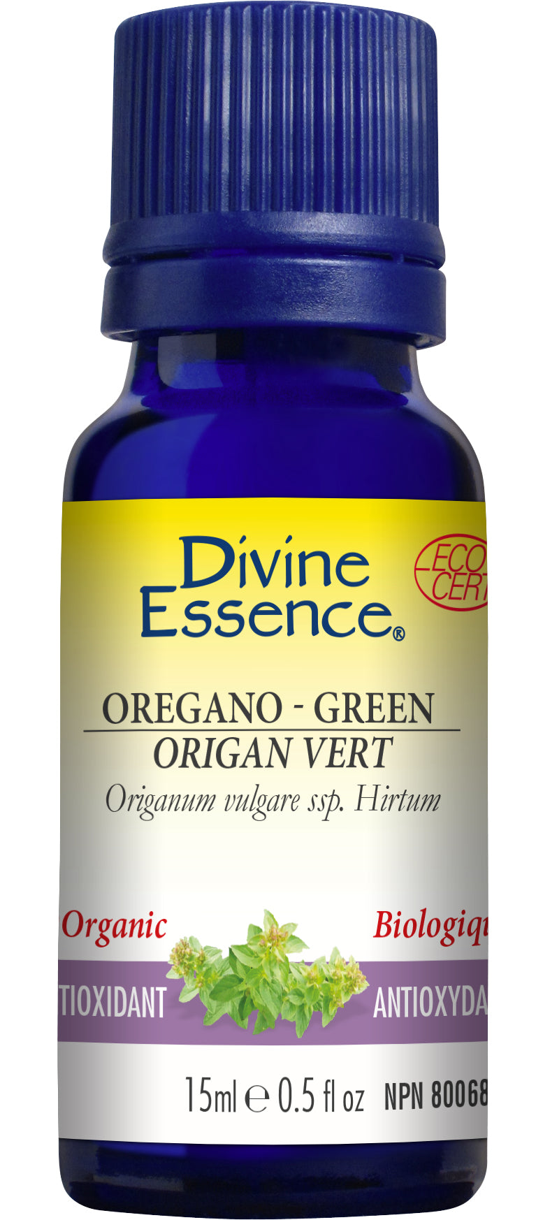 Divine Essence Green Oregano Essential Oil 15ml