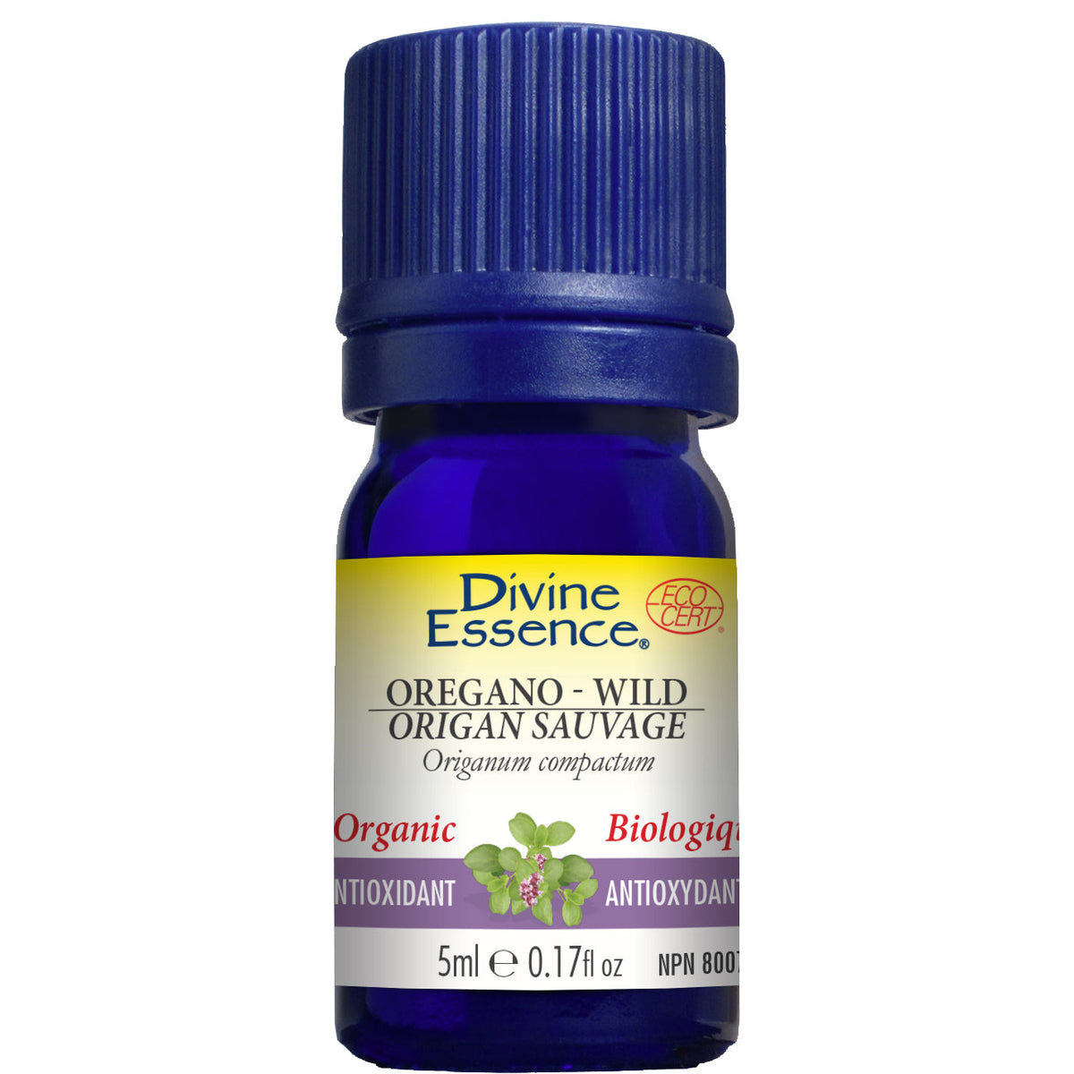 Divine Essence Wild Oregano Essential Oil 5ml