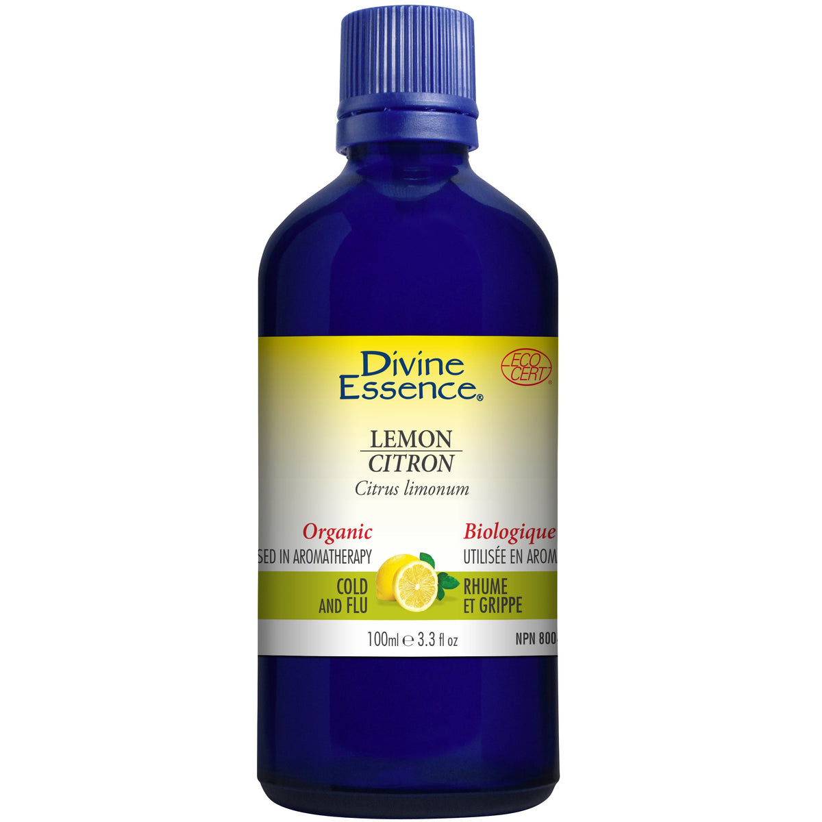 Divine Essence Lemon Essential Oil 100ml