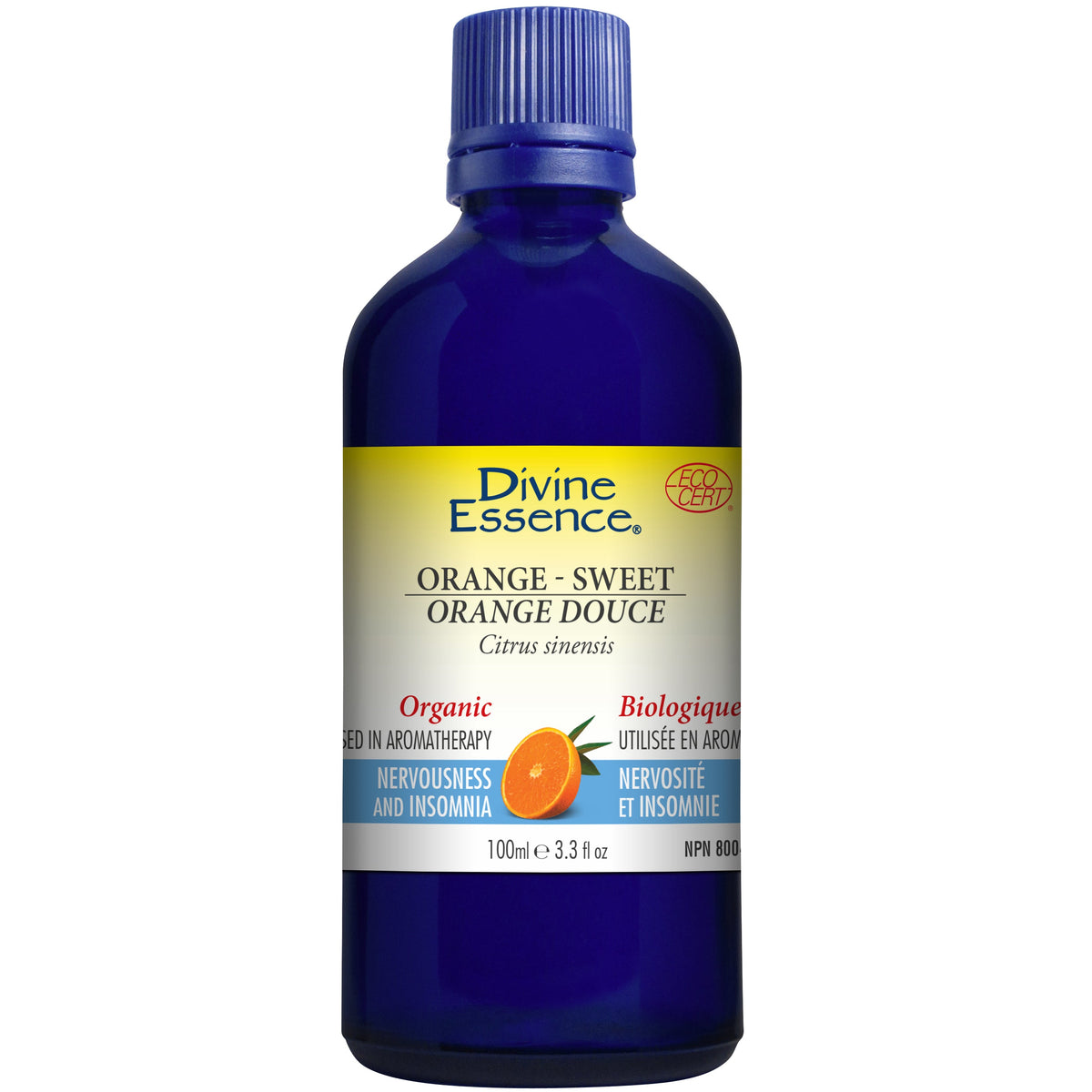 Divine Essence Sweet Orange Essential Oil 100ml