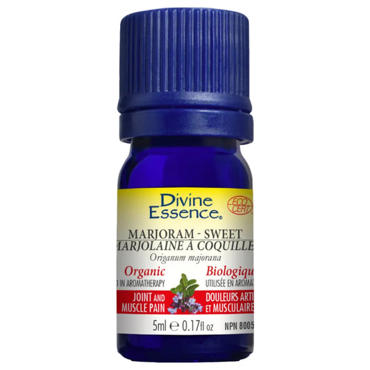 Divine Essence Sweet Marjoram Essential Oil 5ml