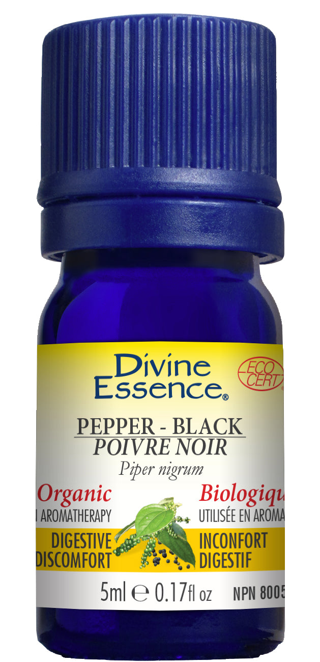 Divine Essence Black Pepper Essential Oil 5ml