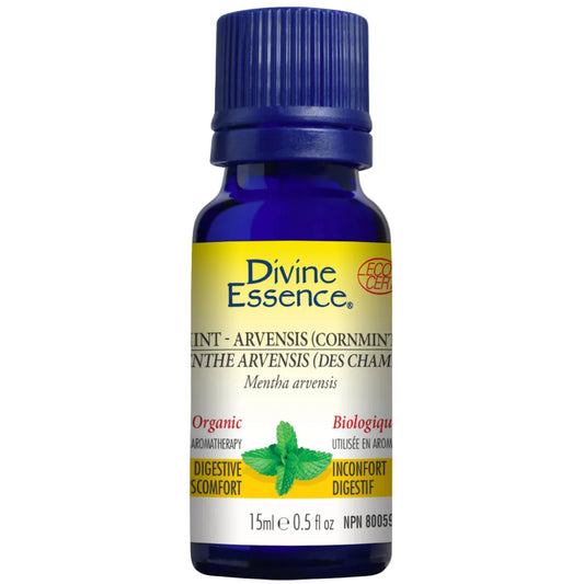 Divine Essence Cornmint (Mentha Arvensis) Essential Oil 15ml