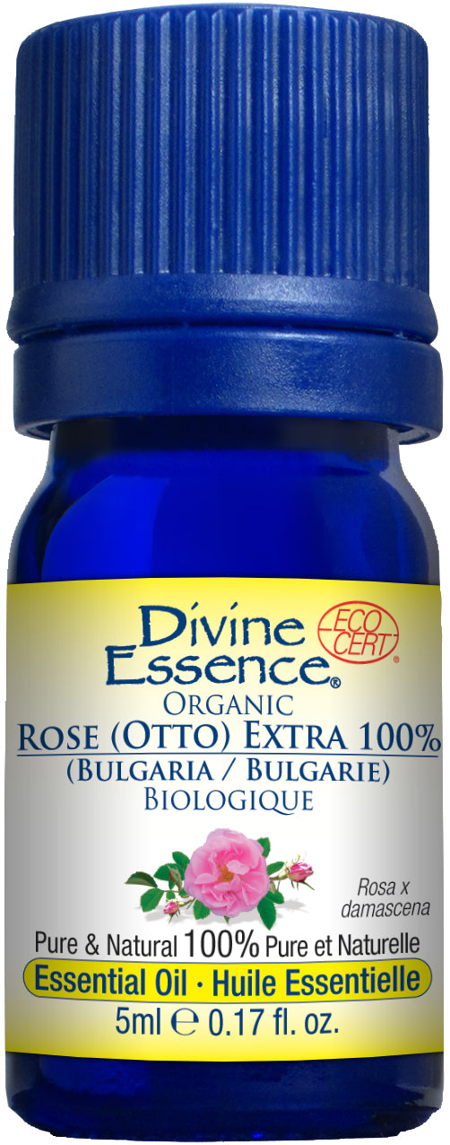 Divine Essence Rose Otto Extra Essential Oil 5ml